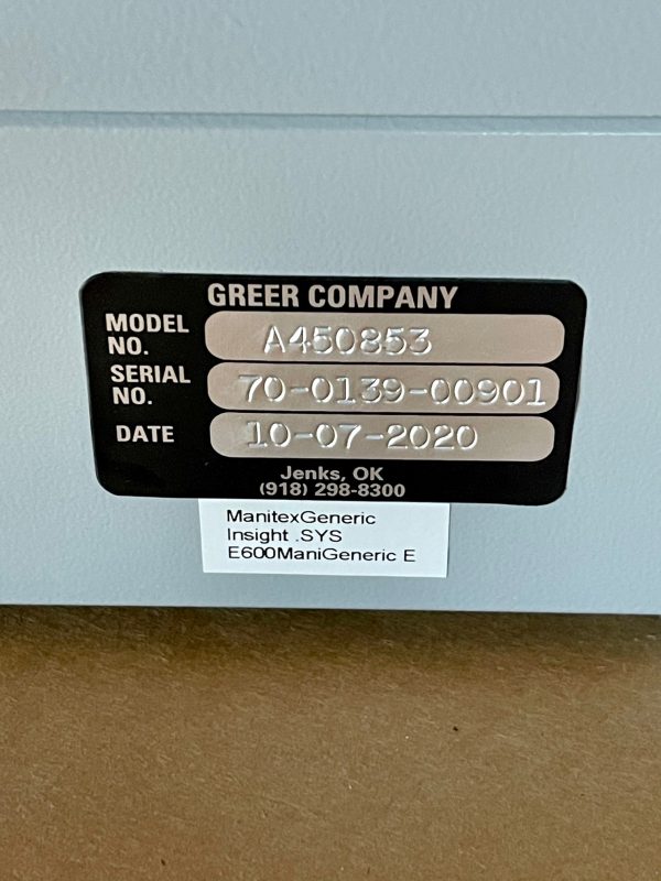 Greer Insight 800 Series Computer for Manitex Cranes A450853
