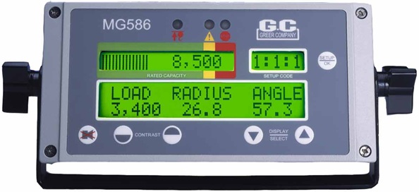 Greer MG586 Terex Display Console A450604